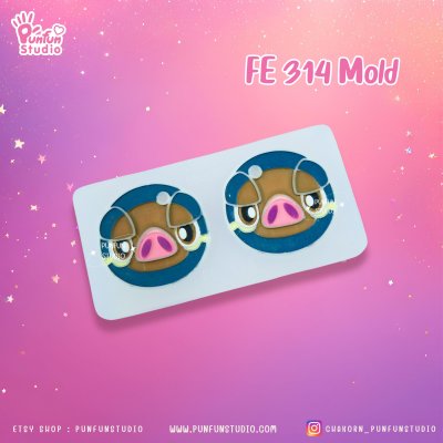 FE 311-318 Mold Set / Silicone Mold / UV Resin Mold