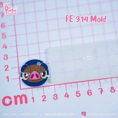 FE 311-318 Mold Set / Silicone Mold / UV Resin Mold
