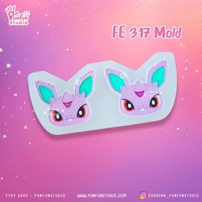 FE 311-318 Mold Set / Silicone Mold / UV Resin Mold