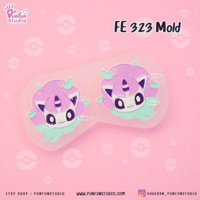 FE 319-328 Mold Set / Silicone Mold / UV Resin Mold