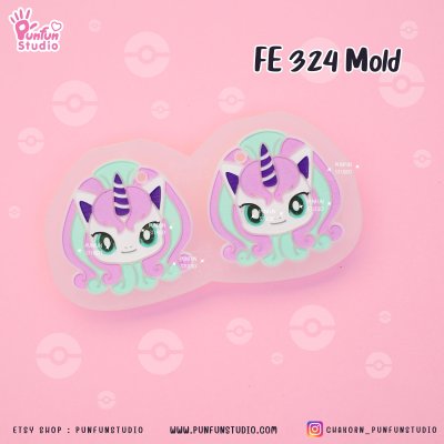 FE 319-328 Mold Set / Silicone Mold / UV Resin Mold