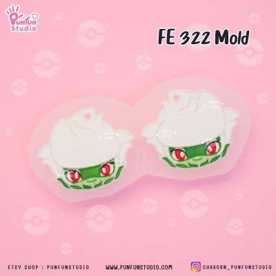 FE 319-328 Mold Set / Silicone Mold / UV Resin Mold