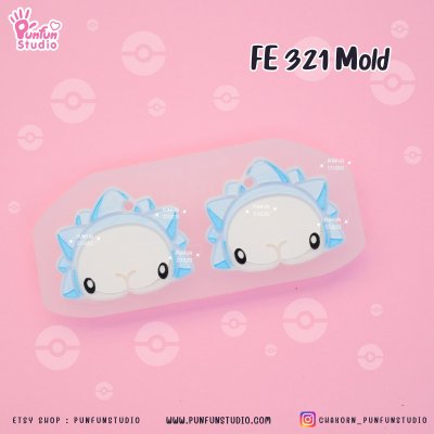 FE 319-328 Mold Set / Silicone Mold / UV Resin Mold