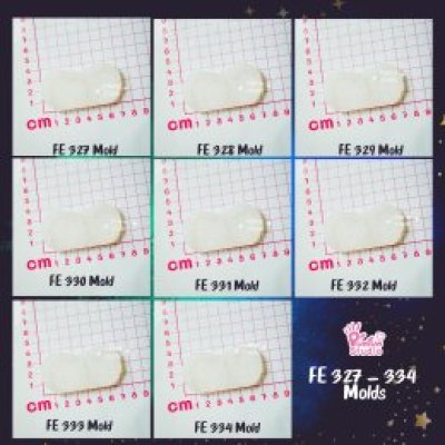 FE 327-334 Mold Set / Silicone Mold / UV Resin Mold