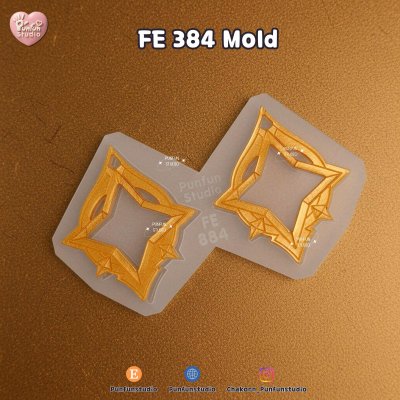 ISM 33, FE 384 Stellar Linchpin Mold / Genshin Vision Frame / Silicone Mold