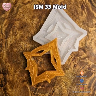 ISM 33, FE 384 Stellar Linchpin Mold / Genshin Vision Frame / Silicone Mold