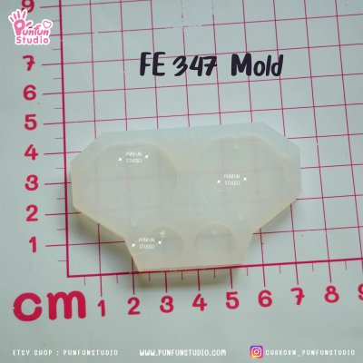 FE 346-347 Molds /  Silicone Mold / UV Resin Mold