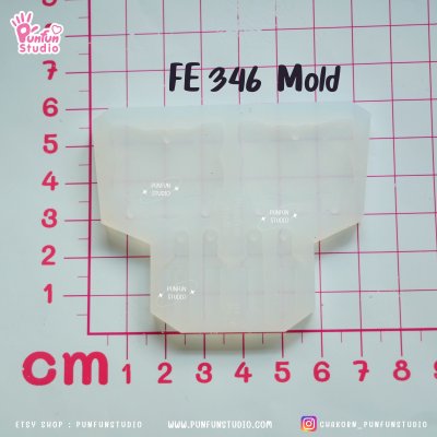 FE 346-347 Molds /  Silicone Mold / UV Resin Mold