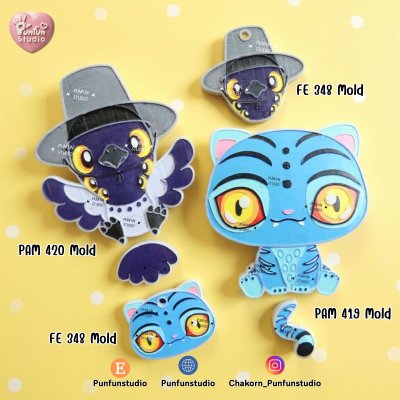 Kpop Demon Hunter Mold FE 348 / Silicone Mold / UV Resin Mold