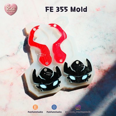 FE 355 Shadow Knight Igris Mold / Solo Leveling / Face Earring Mold/ Silicone Mold