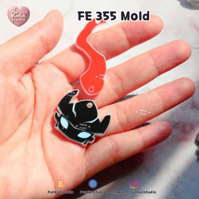 FE 355 Shadow Knight Igris Mold / Solo Leveling / Face Earring Mold/ Silicone Mold