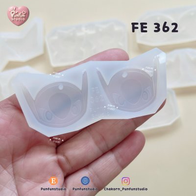 FE 358-365 Pokemold Set / Earring Mold / Silicone Mold / UV Resin Mold