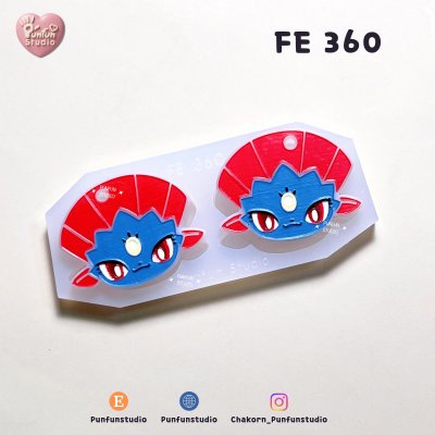 FE 358-365 Pokemold Set / Earring Mold / Silicone Mold / UV Resin Mold