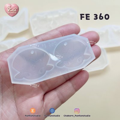 FE 358-365 Pokemold Set / Earring Mold / Silicone Mold / UV Resin Mold