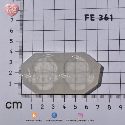 FE 358-365 Pokemold Set / Earring Mold / Silicone Mold / UV Resin Mold