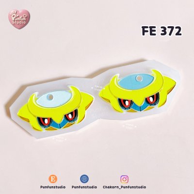 FE 366-373 Pokemold Set / Earring Mold / Silicone Mold / UV Resin Mold