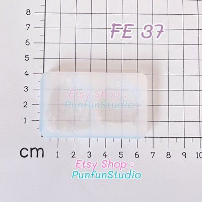 FE 37 Tanji & Nezuk Slayer Mold / Face Earring Mold / Silicone Mold / UV Resin Mold