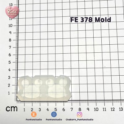 FE 374-381 Pokemold Set / Earring Mold / Silicone Mold / UV Resin Mold