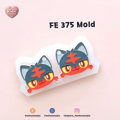 FE 374-381 Pokemold Set / Earring Mold / Silicone Mold / UV Resin Mold