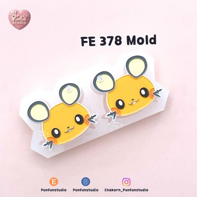 FE 374-381 Pokemold Set / Earring Mold / Silicone Mold / UV Resin Mold