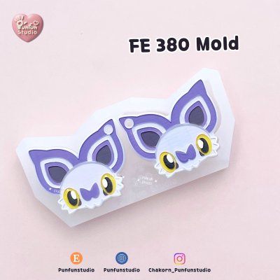 FE 374-381 Pokemold Set / Earring Mold / Silicone Mold / UV Resin Mold