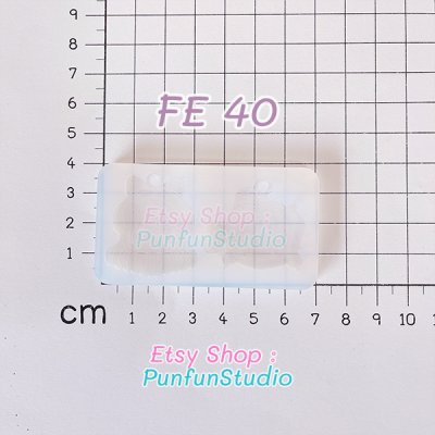 FE 38, 39,40 Molds / Face Earring Mold / Silicone Mold / UV Resin Mold