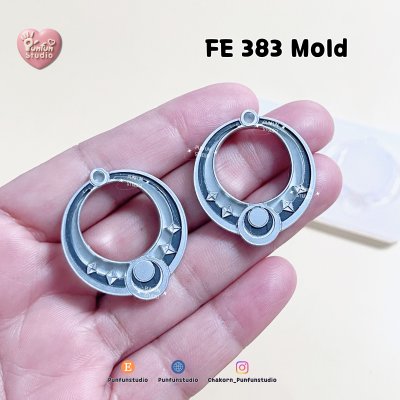FE 382, FE 383 / Fontane, Nod Krai / Genshin Vision Mold / Earring Mold / Silicone Mold / UV Resin Mold