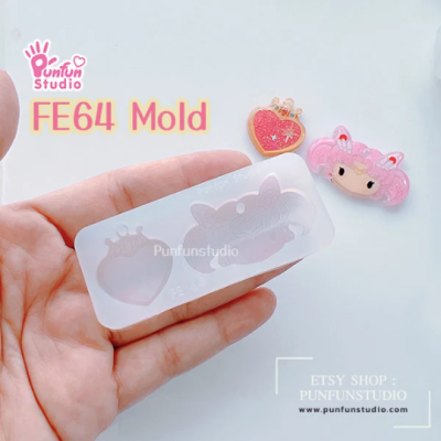 Sailor Chibi Moon  Face Earring Mold