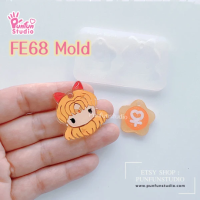Sailor Venus  Face Earring Mold