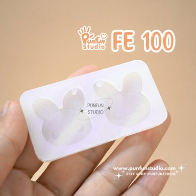 Face Earring Emon mold