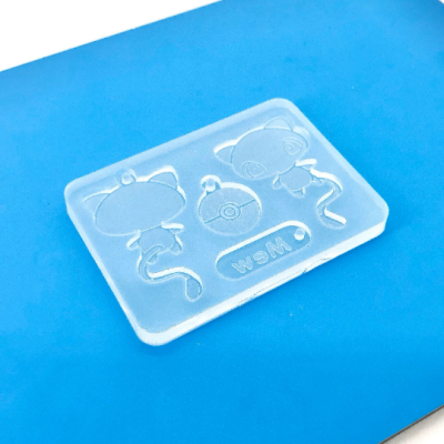FNB 03 Me mold / Front & Back Mold / Pokemon Mold / Silicone Mold