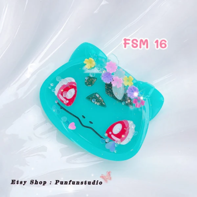 FSM 16 Bulba / Face Shaker Mold / Shaker Mold + Cover Mold / 2 pieces per set / Silicone Mold