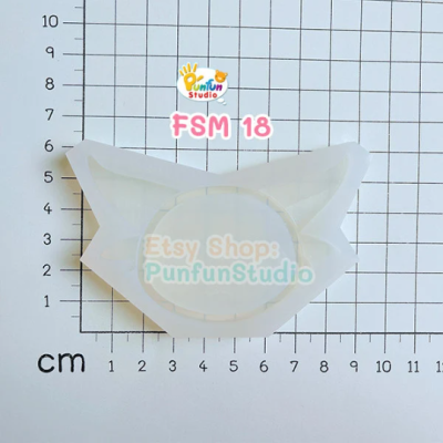 FSM 18 Espe / Face Shaker Mold / Shaker Mold + Cover Mold / 2 pieces per set / Silicone Mold