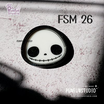 FSM 26 Jack Night / Face Shaker Mold / Shaker Mold + Cover Mold / 2 pieces per set