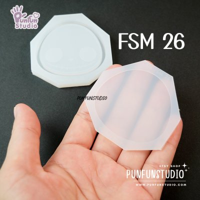 FSM 26 Jack Night / Face Shaker Mold / Shaker Mold + Cover Mold / 2 pieces per set