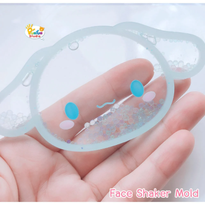FSM 08 Cutie Dog / Face Shaker Mold / Silicone Mold