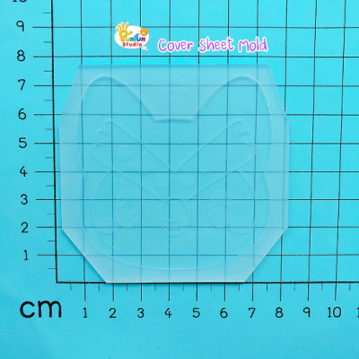 FSM 09 Celeste / Face Shaker Mold / Shaker Mold + Cover Mold / 2 pieces per set /Silicone Mold
