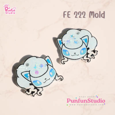 FE 219-226 Pokemold Set / 8 Molds / Face Earring Mold / Pokemold / Silicone Mold / UV Resin Mold(copy)