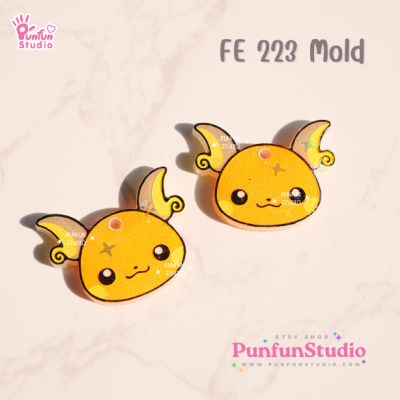 FE 219-226 Pokemold Set / 8 Molds / Face Earring Mold / Pokemold / Silicone Mold / UV Resin Mold(copy)