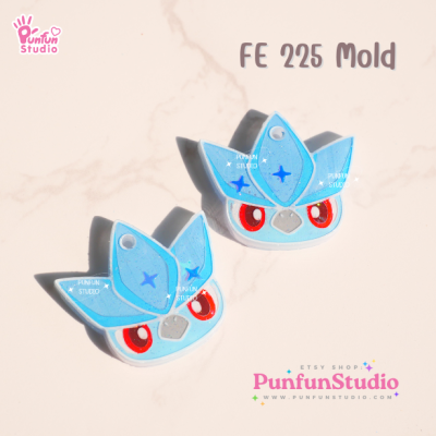 FE 219-226 Pokemold Set / 8 Molds / Face Earring Mold / Pokemold / Silicone Mold / UV Resin Mold(copy)