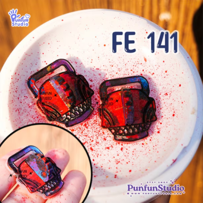 FE 137-144 Chainsaw Mold / Face Earring Mold / UV Resin Mold / Silicone Mold