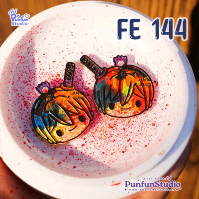 FE 137-144 Chainsaw Mold / Face Earring Mold / UV Resin Mold / Silicone Mold