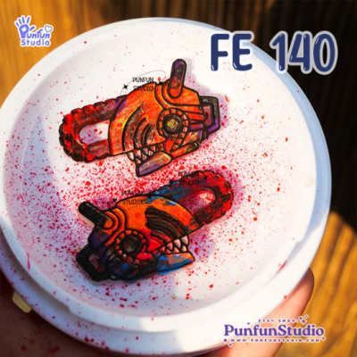 FE 137-144 Chainsaw Mold / Face Earring Mold / UV Resin Mold / Silicone Mold