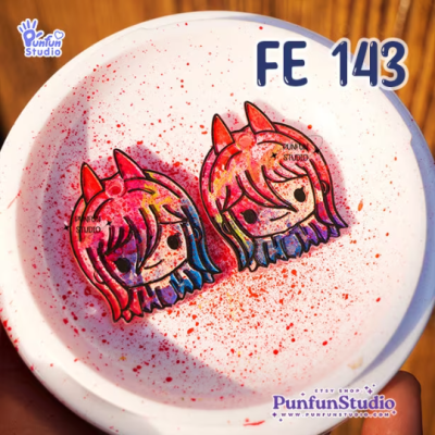 FE 137-144 Chainsaw Mold / Face Earring Mold / UV Resin Mold / Silicone Mold