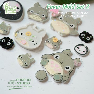 Totoro mold, No face spirited away Mold 