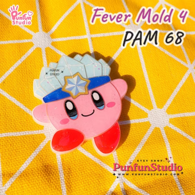 Fever Mold  4 / PAM 67-73, X heart57, XTC 47, XNT 10 + Free 4 Molds / Silicone Mold