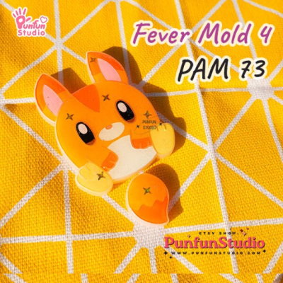 Fever Mold  4 / PAM 67-73, X heart57, XTC 47, XNT 10 + Free 4 Molds / Silicone Mold