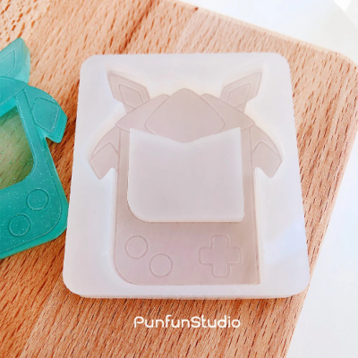 Glace x Game Boy Shaker Mold / Pokemold / Silicone Mold