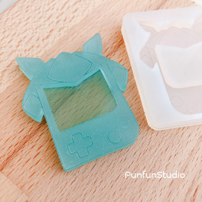 Glace x Game Boy Shaker Mold / Pokemold / Silicone Mold