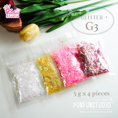 Glitter G3 / 4 colors